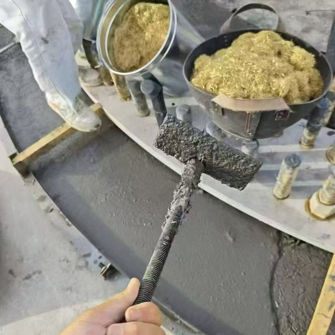 黄骅C120钢纤维高强无收灌浆料 轧机压缩机汽轮机发电机锻压设备底座灌浆材料